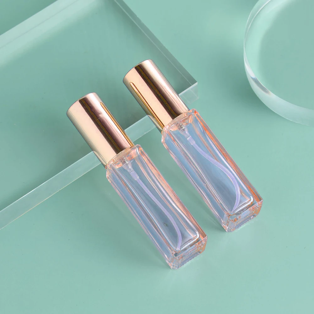 10ml Mini Perfume Spray Bottles Glass Refillable Bottle Portable Travel Oils Liquid Cosmetic Container Perfume Atomizer