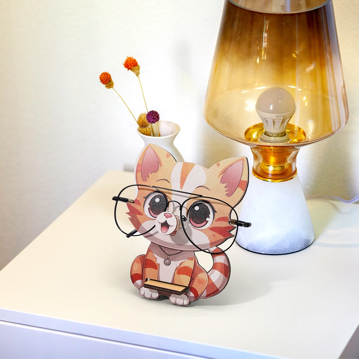 クリエイティブ動物メガネフレーム漫画猫サングラスディスプレイ - Art Craft Glasses のレビューと価格
