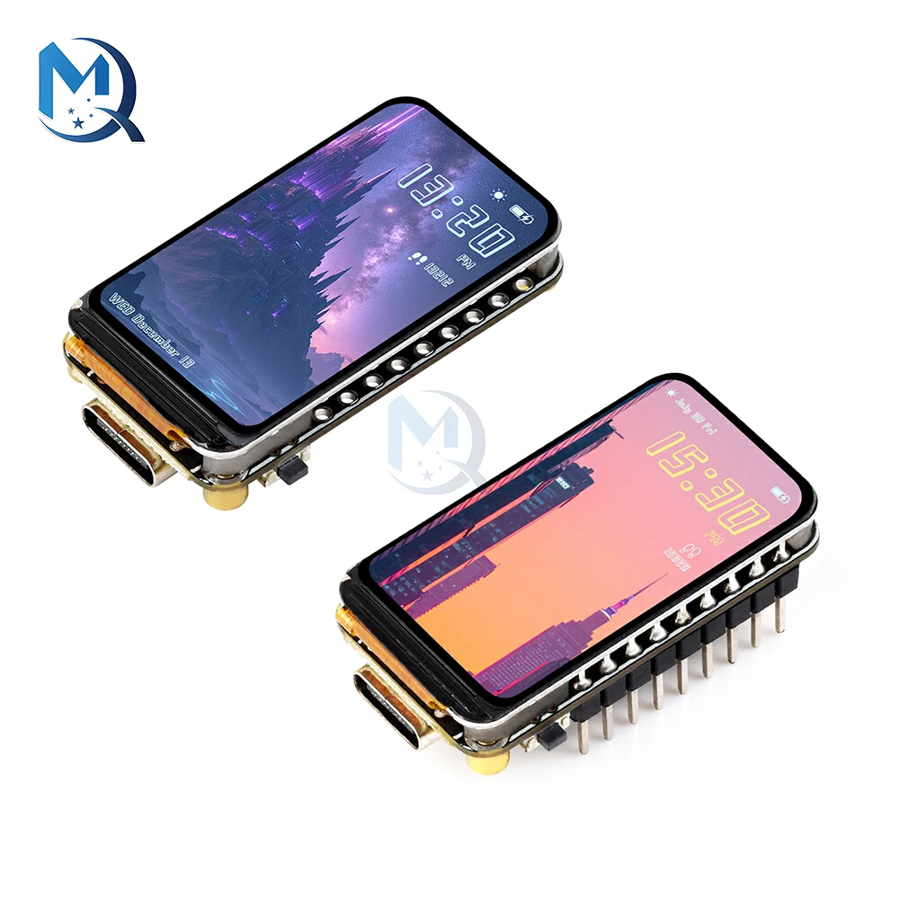 

ESP32-S3 1.47-inch LCD Screen Development Board Wifi Bluetooth Development Board 172×320 Resolution Dual Core Processor Type C
