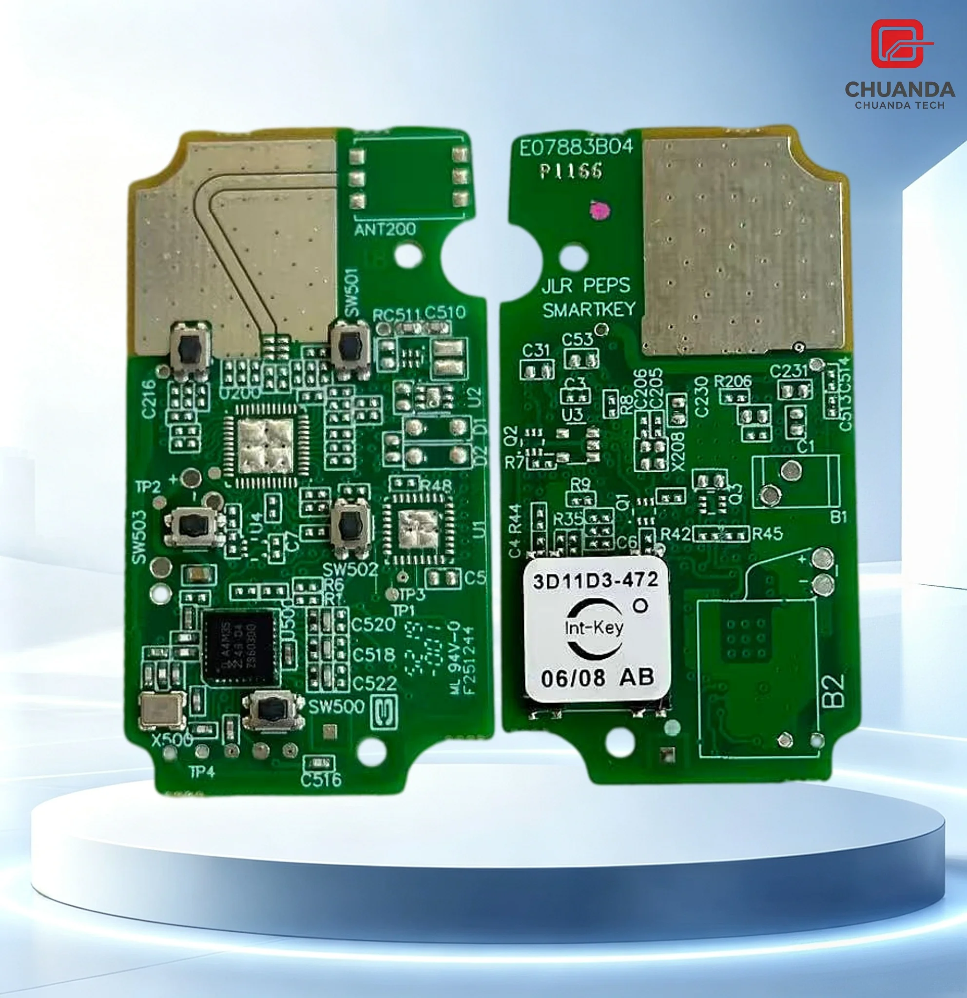 Smart Key Cloning Adapter No.45 for Land Rover and Jaguar 315/433Mhz Cars, Kydz Cube2 No.140 Adapter Supports Ncf29Xx Chip Copying, Can Add and Clone Different Keys