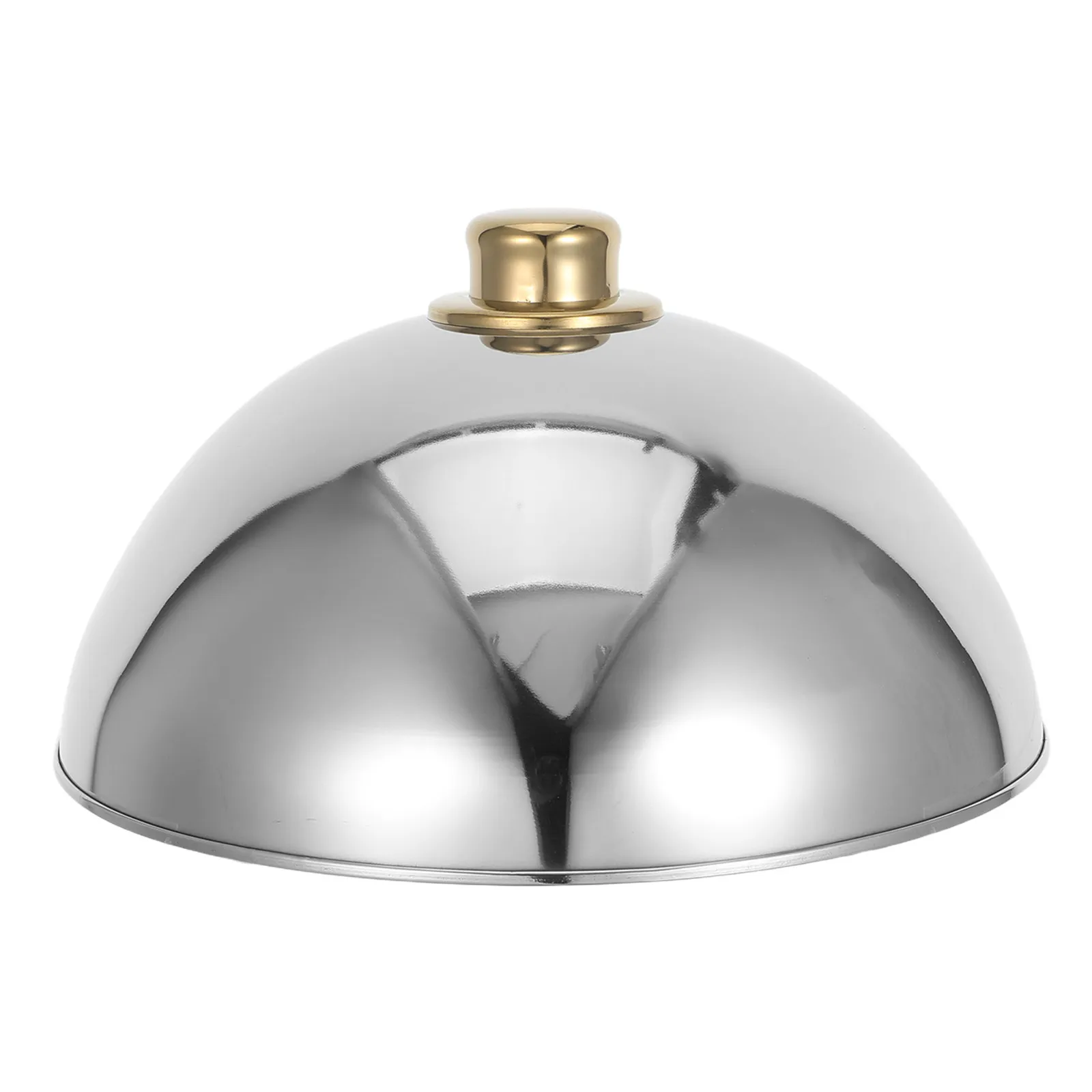 10 Inch Stainless Steel Food Cover Dome Lid – Heat Retaining, Dust & Fly Proof Dish Protector for Home, Restaurant, Hotel