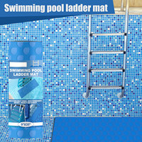 Swimming Pool Ladder Mat Wear-resistant Pool Step Protection Cushion Swimming Pool Safety Liner for Above Ground Swimming Pools