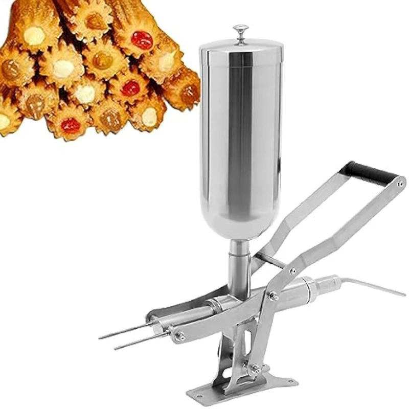 

304 stainless steel 5L manual jam filling donut fritters filling machine