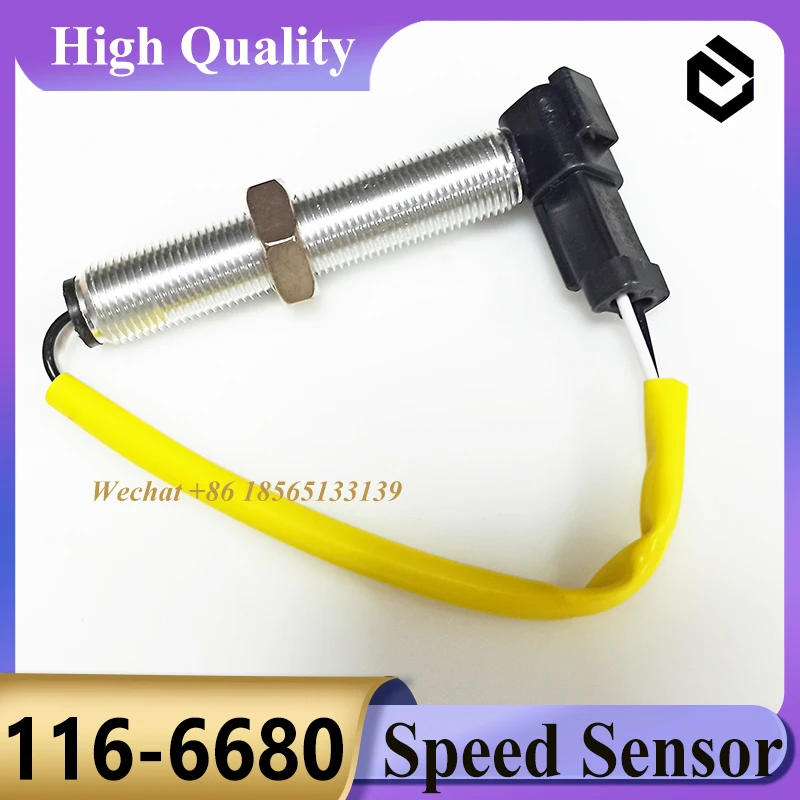 116-6680 Speed Sensor 1166680 for Caterpillar CAT Engine C4.4 C175-16 M312 M315 Excavator Parts