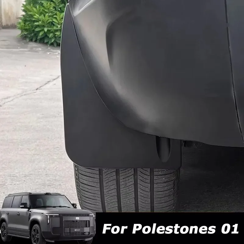 Car Mudguard For Rox 01 Polestones 01 2023 2024 2025 2026 MudFlaps Fender Guards Dust-proof Splash Protect Mudguards Accessories
