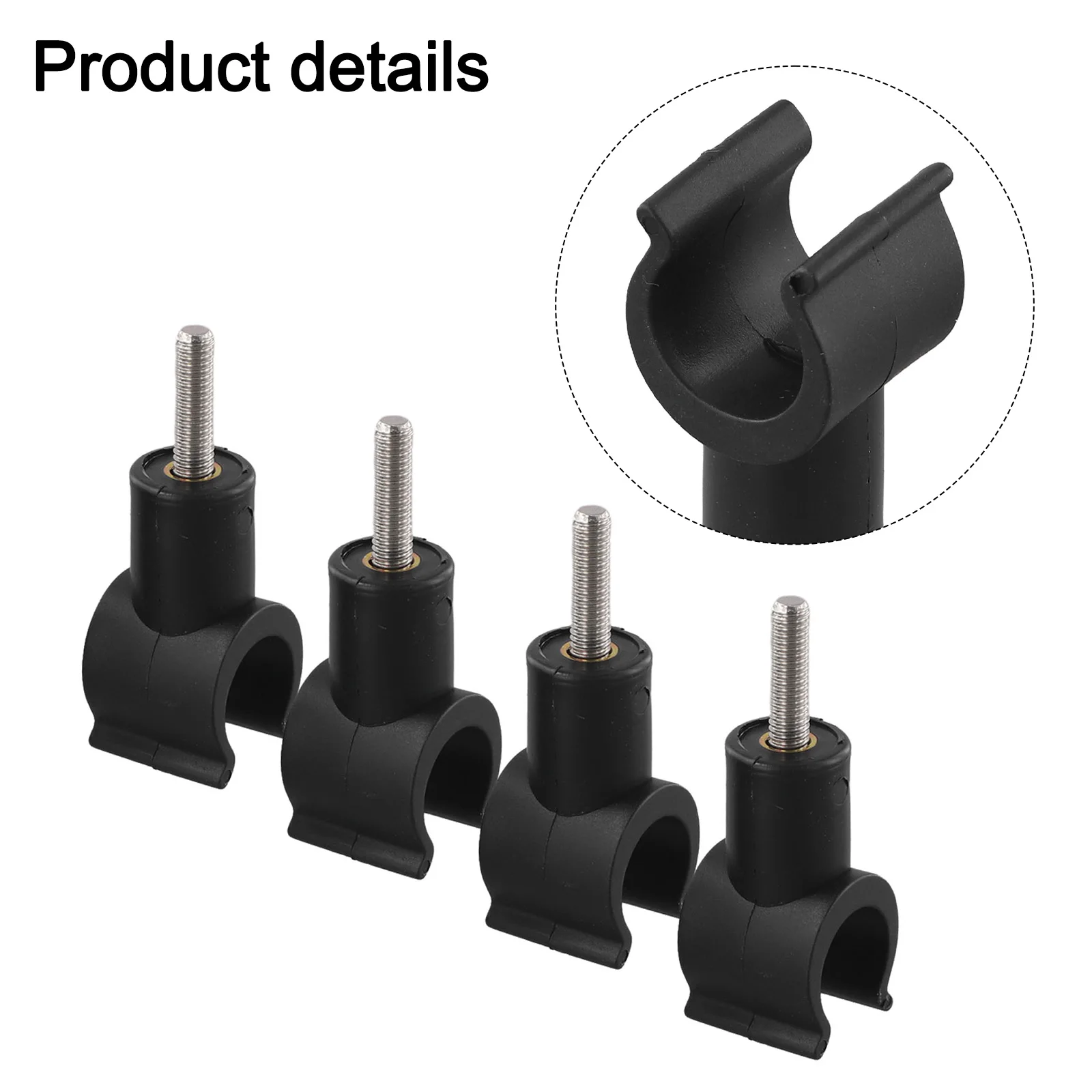 For Camping Folding Table Camping Wagon Cart Buckle Camping Trolley Buckle Attachment For 6mm Thread Lightweight Design