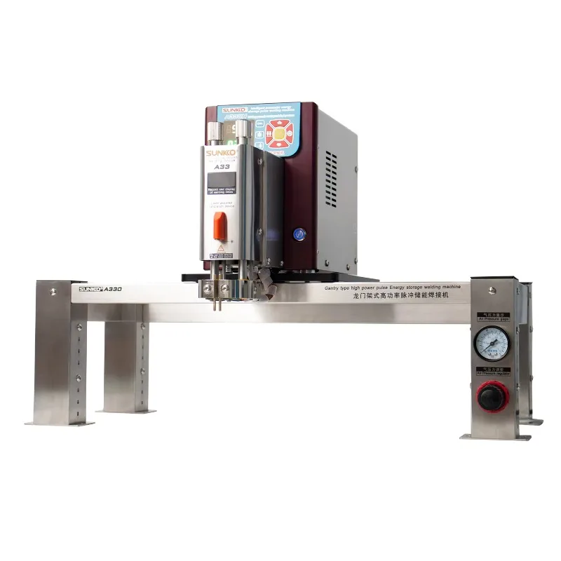 

SUNKKO A330H Pneumatic Energy Storage Battery Spot Welding Machine for 18650 21700 32650 Battery Lithium Iron Phosphate Battery
