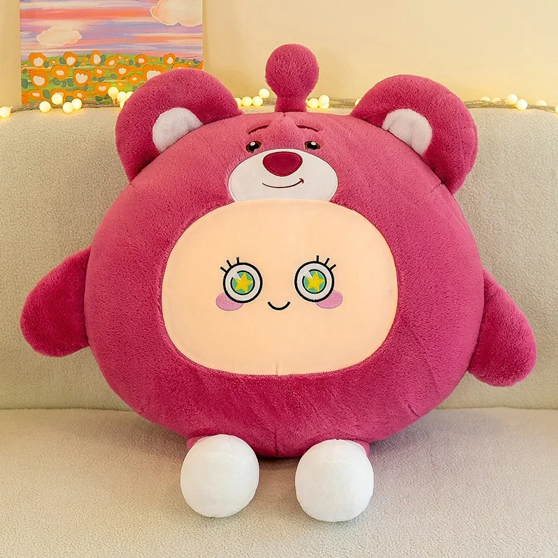 40cm New Eggy Party Cos Kuromi Lotso LinaBell System Cute Game Plush Doll Soft Throw Pillow Decot Plush Toy Birthday Gift