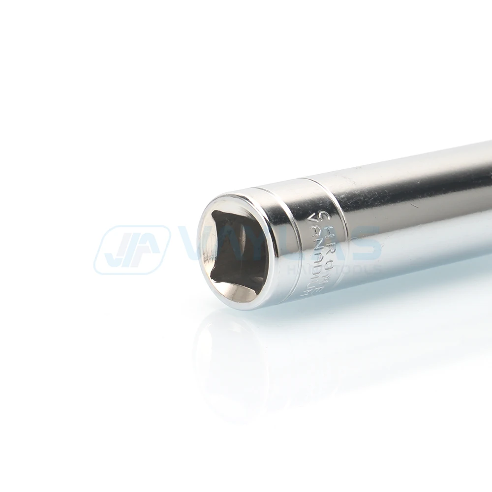 1Pc 1/2" Drive 6 Point Deep Long Reach Socket Extension Sleeve Head Power Tool Accessories CRV Socket Wrench 8~19mm image 5