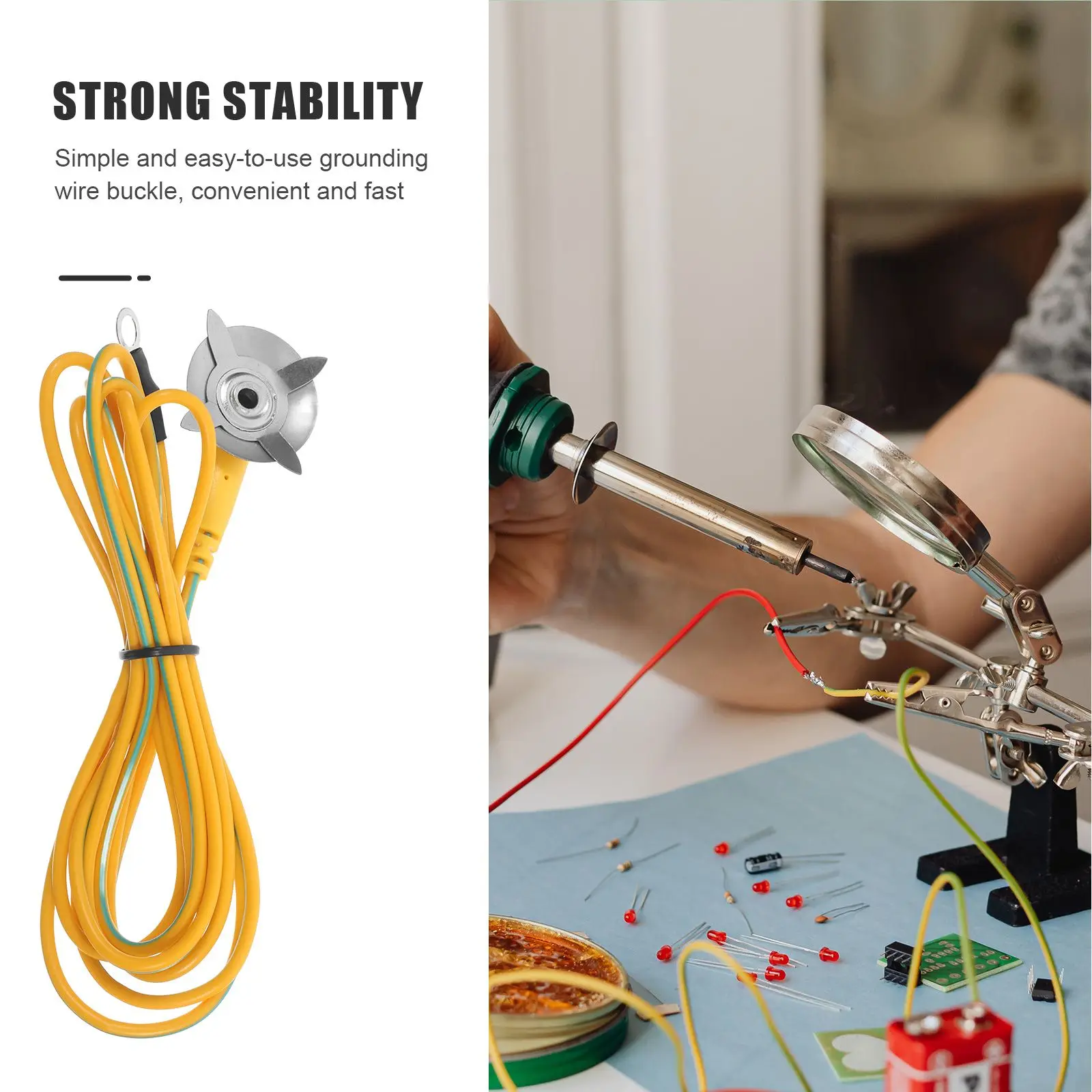 Многофункциональный заземляющий кабель Заземляющий кабель Заземляющий провод для замены оборудования Заземляющий кабель Оборудование Groundi