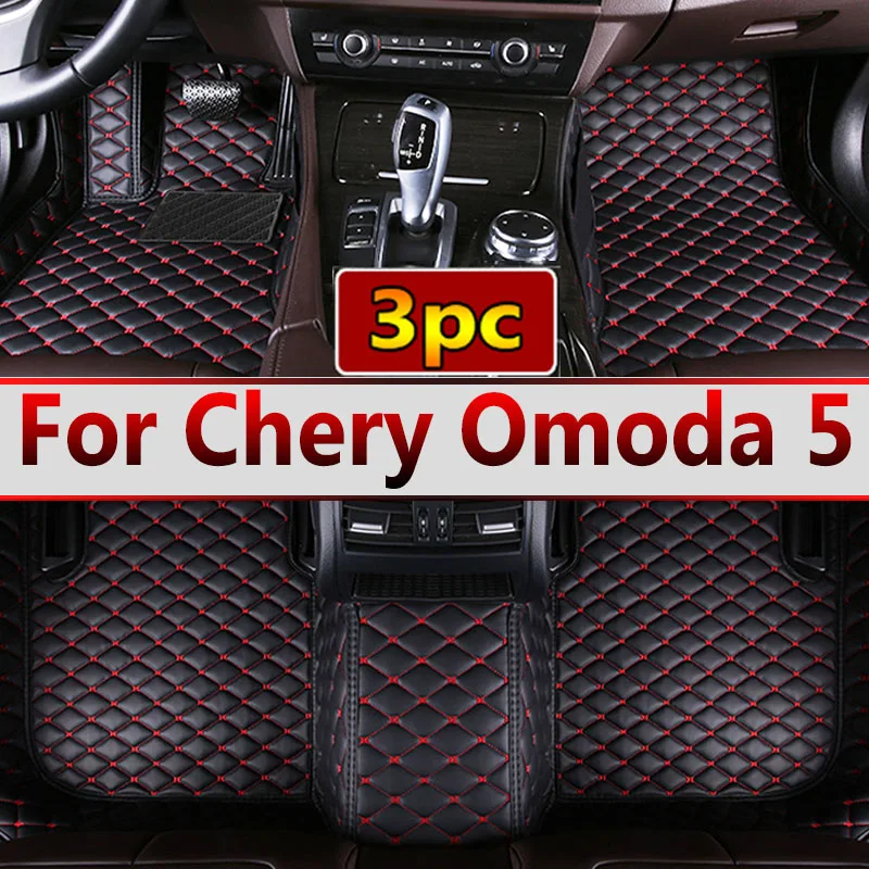 

Роскошные автомобильные коврики для Chirey Chery Omoda 5 C5 Fownix FX 2022 2023 2024, водонепроницаемые подушечки, автомобильные коврики, автомобильные аксессуары