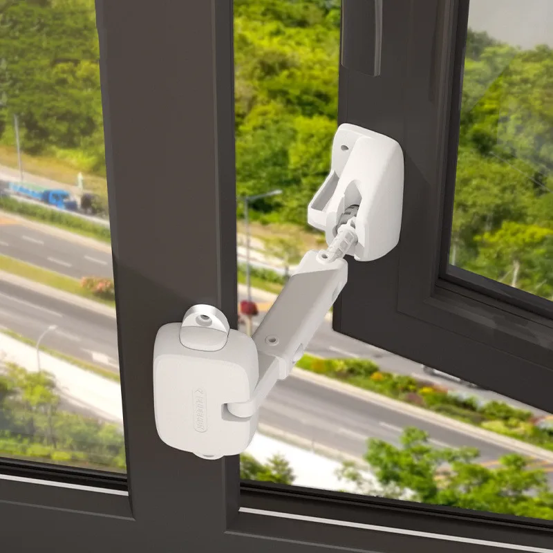 

Child Protection Window Restrictor Adjustable Window Lock ABS Child Safety Stopper Falling Prevention Lock Limiter Care for Baby