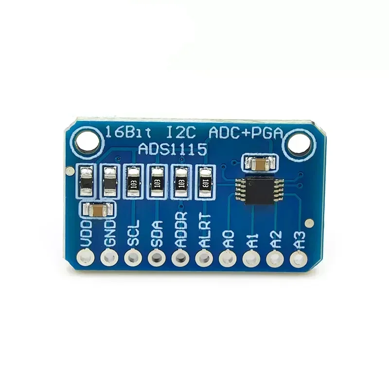 1-10PCS ADS1115 ADC Analog to Digital Converter Module with Programmable Gain Amplifier 16 Bit I2C 2.0V To 5.5V for Arduino RP