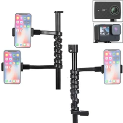 Flexible Arm Mount Holder Stands Octopus Monopod Selfie Stick for Gopro Hero SJcam DJI OSMO Insta 360 Cameras Mobile Phones