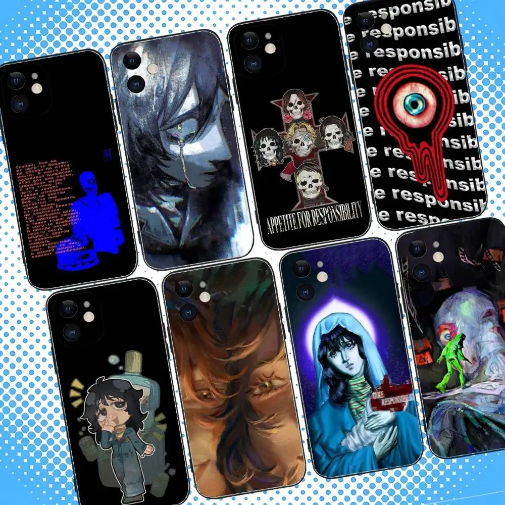 

Game Mouthwashing Anya Phone Case For iPhone 17,16,15,14,13,12,11,Pro,Max,Plus,Air,X,XS,XR,SE,8,7,Mini,Soft Black Case