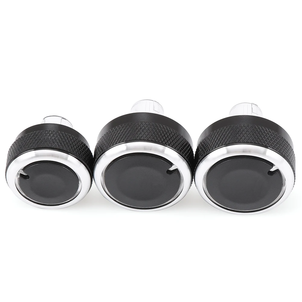 3 teile/satz Auto AC Knopf Klimaanlage Knopf Control Schalter Für VW MK6 Bora Golf 5 Tiguan Touran Passta B6 B7 3C Skoda Octavia A5
