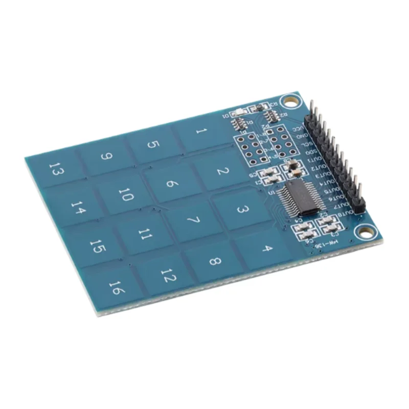 10pcs TTP229-16 Channel Capacitive Touch Switch Module 16-Key Touch Sensing Module Digital Touch Sensor
