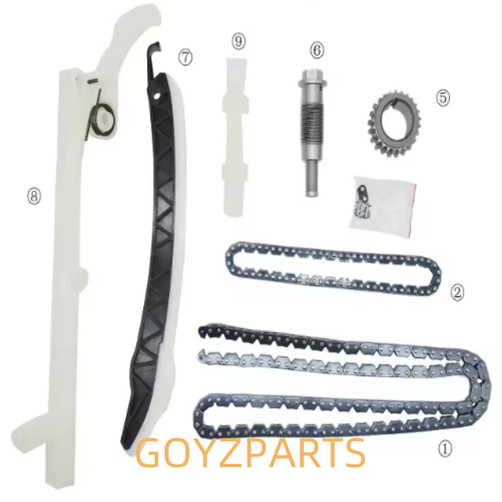 M270 M274 A2700521400 A2700520500 A2700501100 Engine Timing Chain Repair Kit For Mercedes Benz GLC 300 CLS 400 GLC 200 L 1.6 2.0