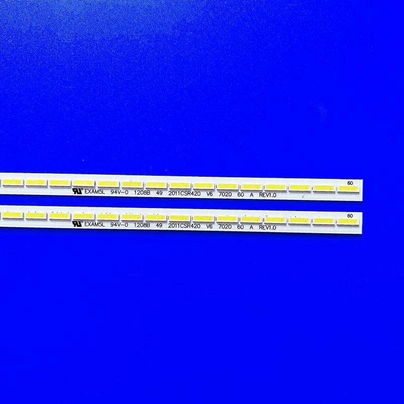 LED شريط إضاءة خلفي ل BBK LEM4289F 42E65 42E61HR 2011CSR420V6 7020 60 SEL420V6-S00A سانيو 42CE530ALED T420HW09