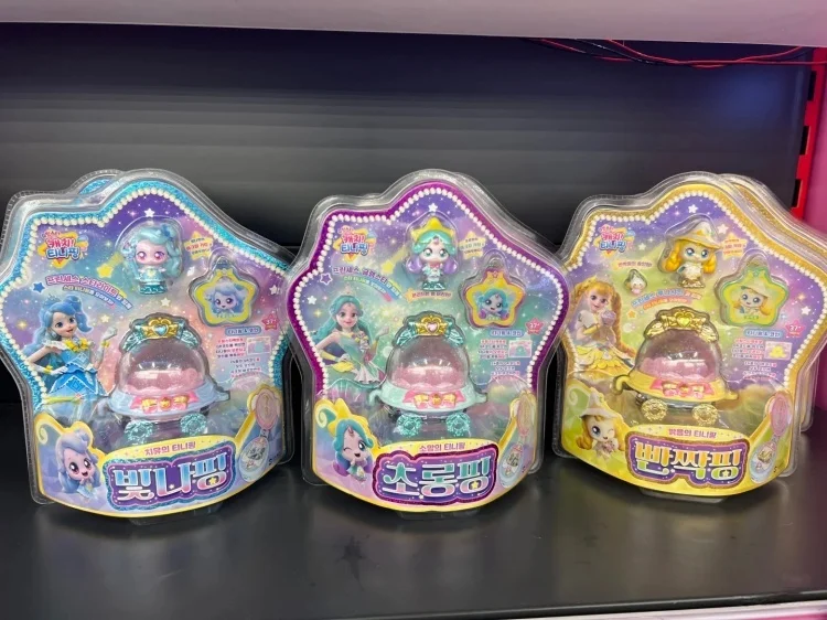 Hot Season 6 Kawaii Catchiniping Hatchuping Character Accessories Girl Toy Play Toys Teenieping Birthday Gifts For Children Cute