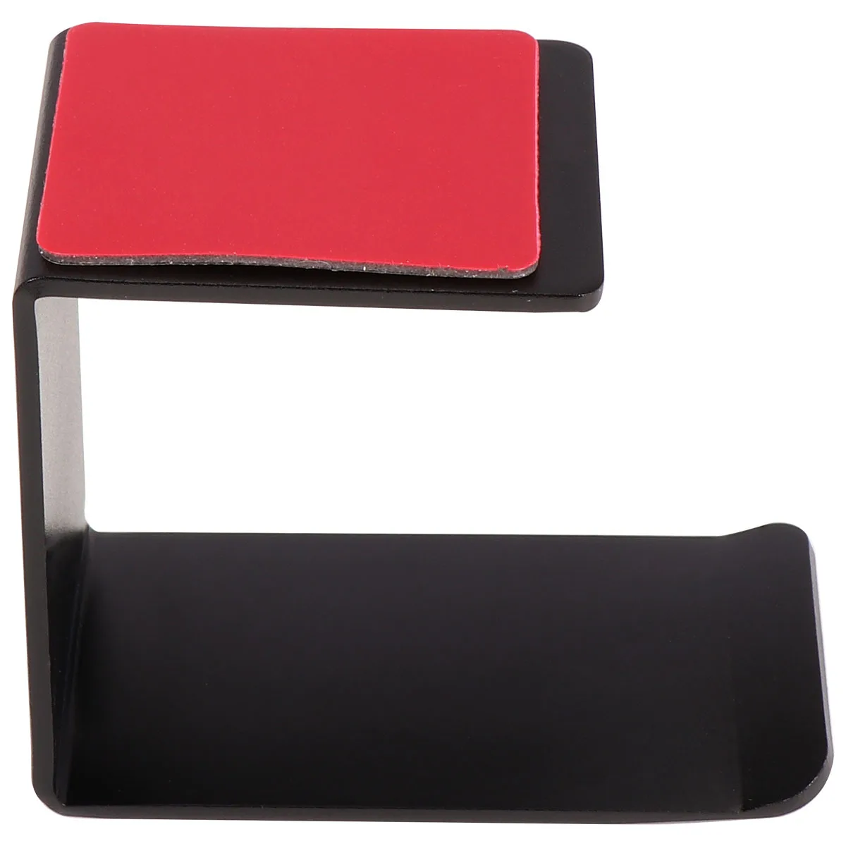 

Universal Headphone Holder Back-Adhesive Wall Mount Aluminium Alloy Headphone Shelf Rack Earphones Mount Black