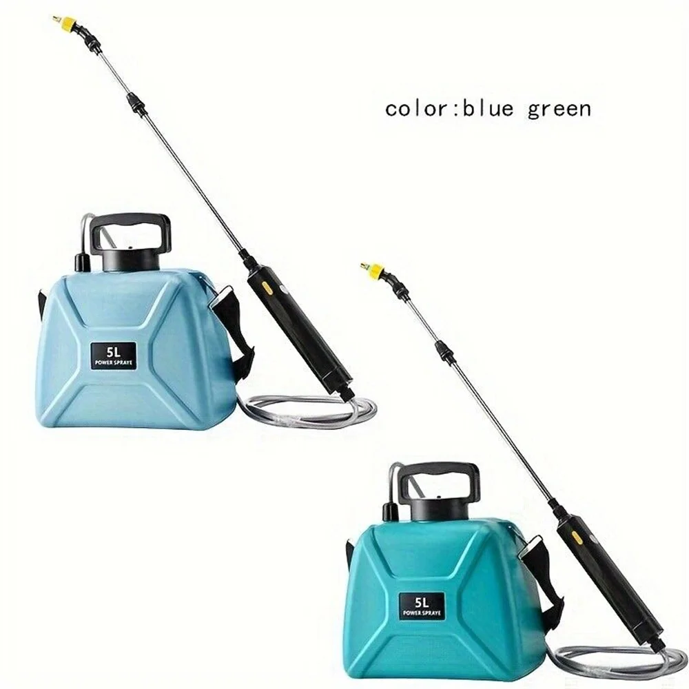 5L Shoulder-type Electric Sprayer Garden Automatic Atomization USB Rechargeable Plant Sprayer Sprinkler Garden Irrigation Tool
