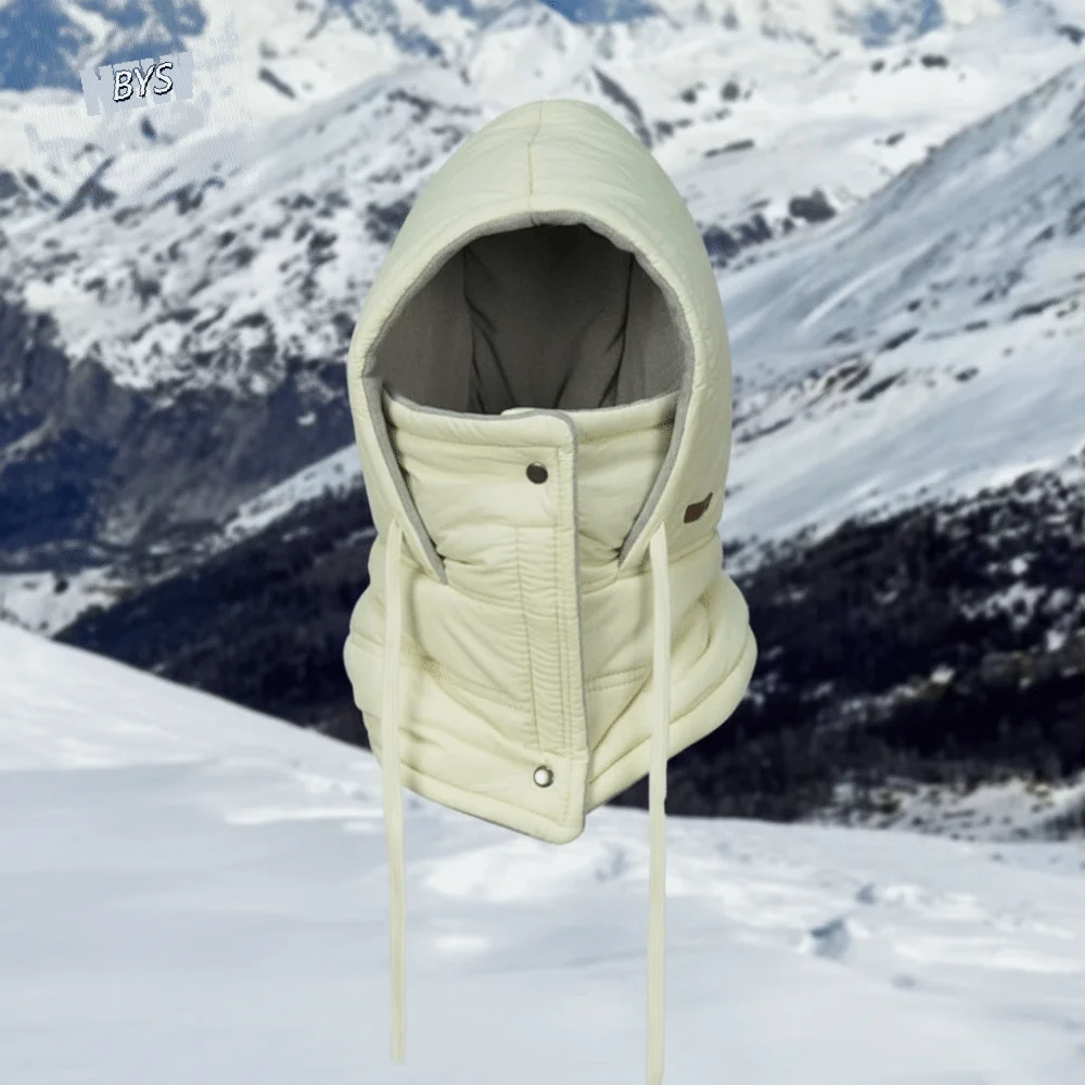 

Keep Warm 3-in-1 Winter Cycling Hat Cold Resistant Windproof Warm Scarf Face Mask Neck Protection Head Cover Lei Feng Hat Women