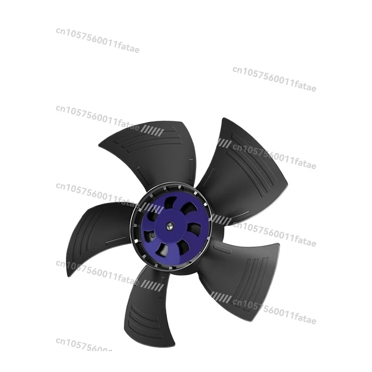 350 مم الجهد المتوسط منخفض الضوضاء، مروحة التدفق المحوري، تبديد الحرارة، مروحة تنقية DC FFU بدون فرش