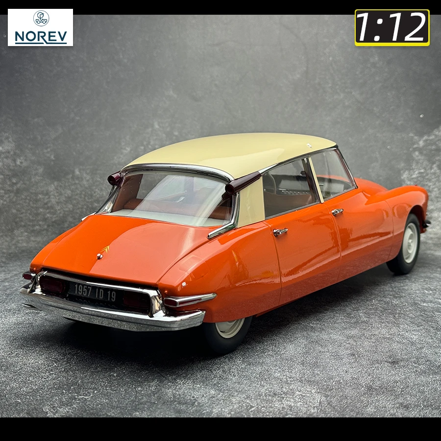 NOREV 1/12 1955 Citroen DS 19/1957 Citroen ID 19 Classic car Holiday gift collection die cast models