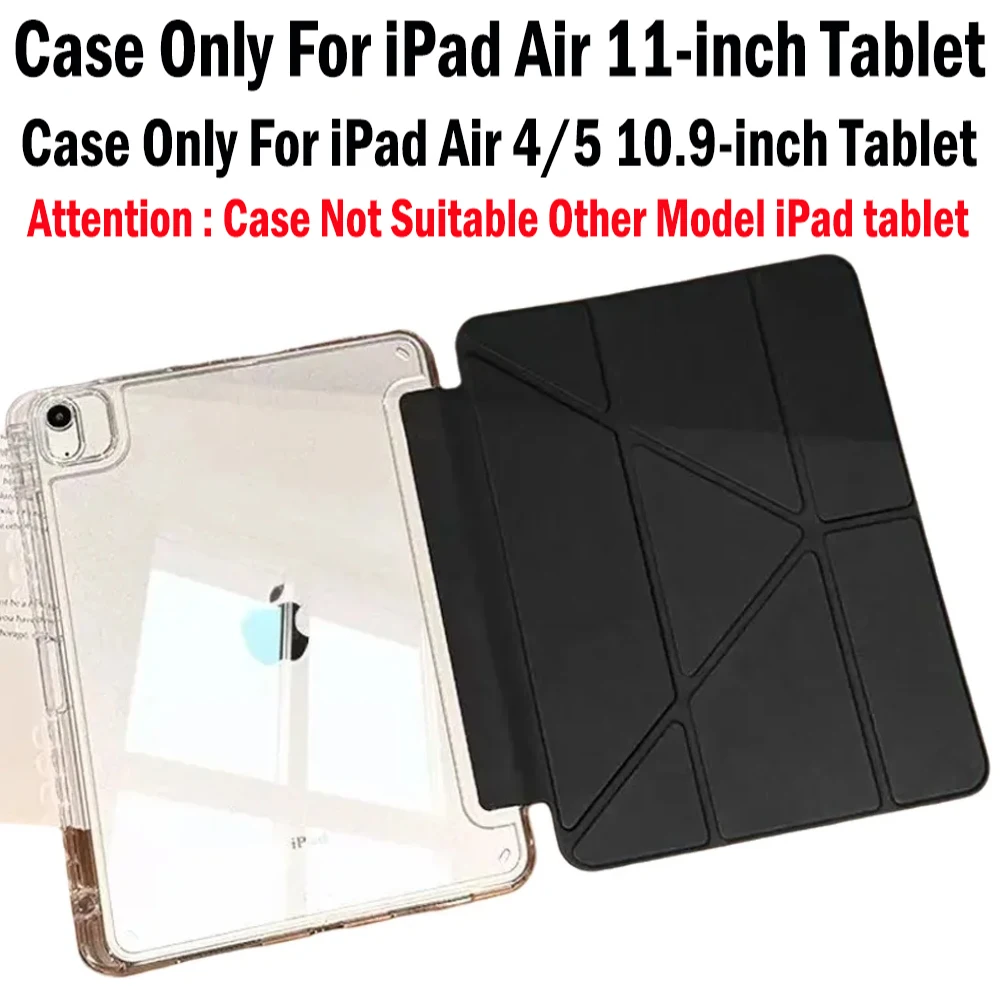 

Новый акриловый чехол HD на 2025 для Apple iPad Air 11 дюймов M3 2025 2024 M2 Air 6/7 Capa для iPad 10,9 дюймов Air 4-го 5-го поколения