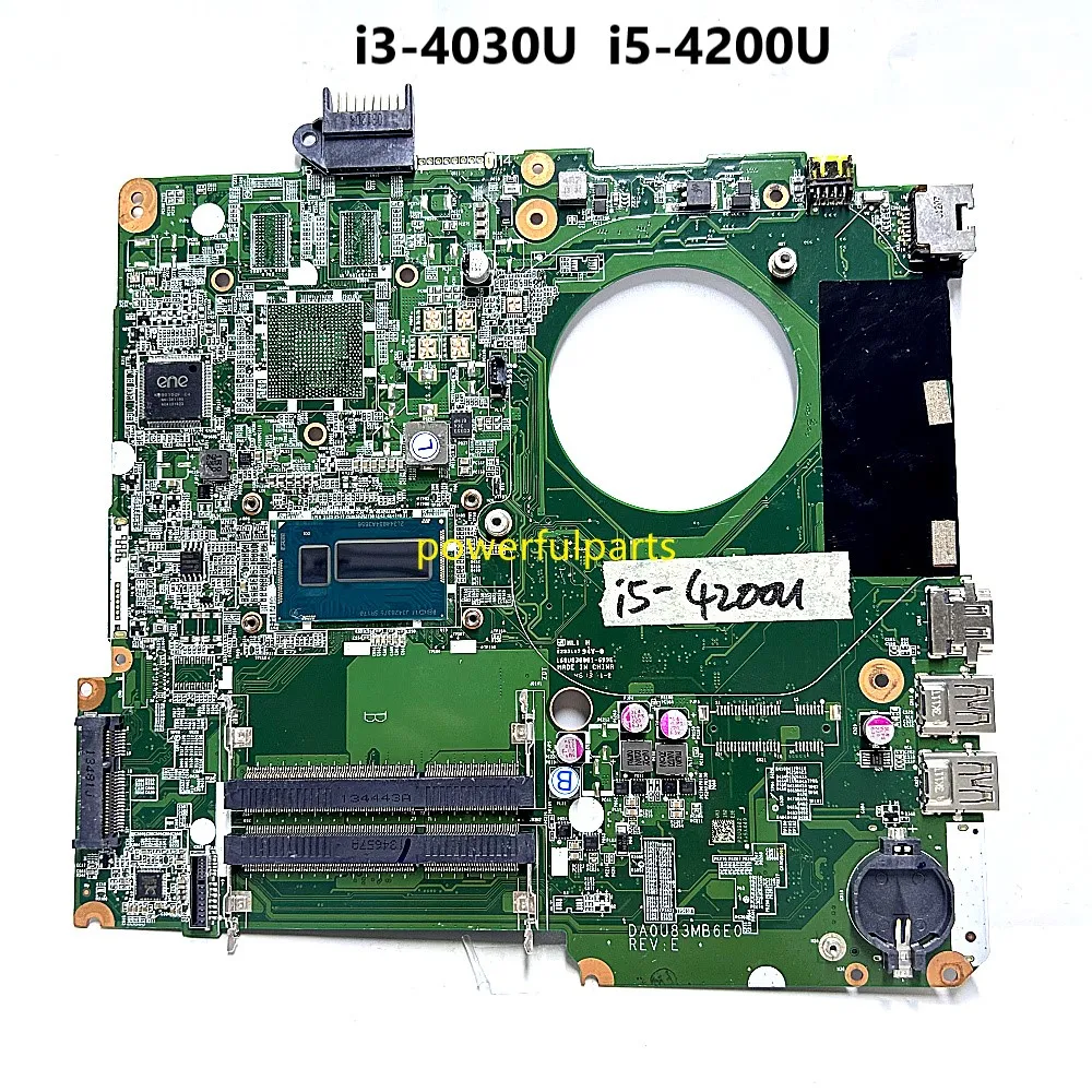 

DA0U83MB6E0 Материнская плата для ноутбука HP Pavilion 15-N 15 дюймов i3-4030U I5-4200U 790201 -501 737669 -501 Работает хорошо