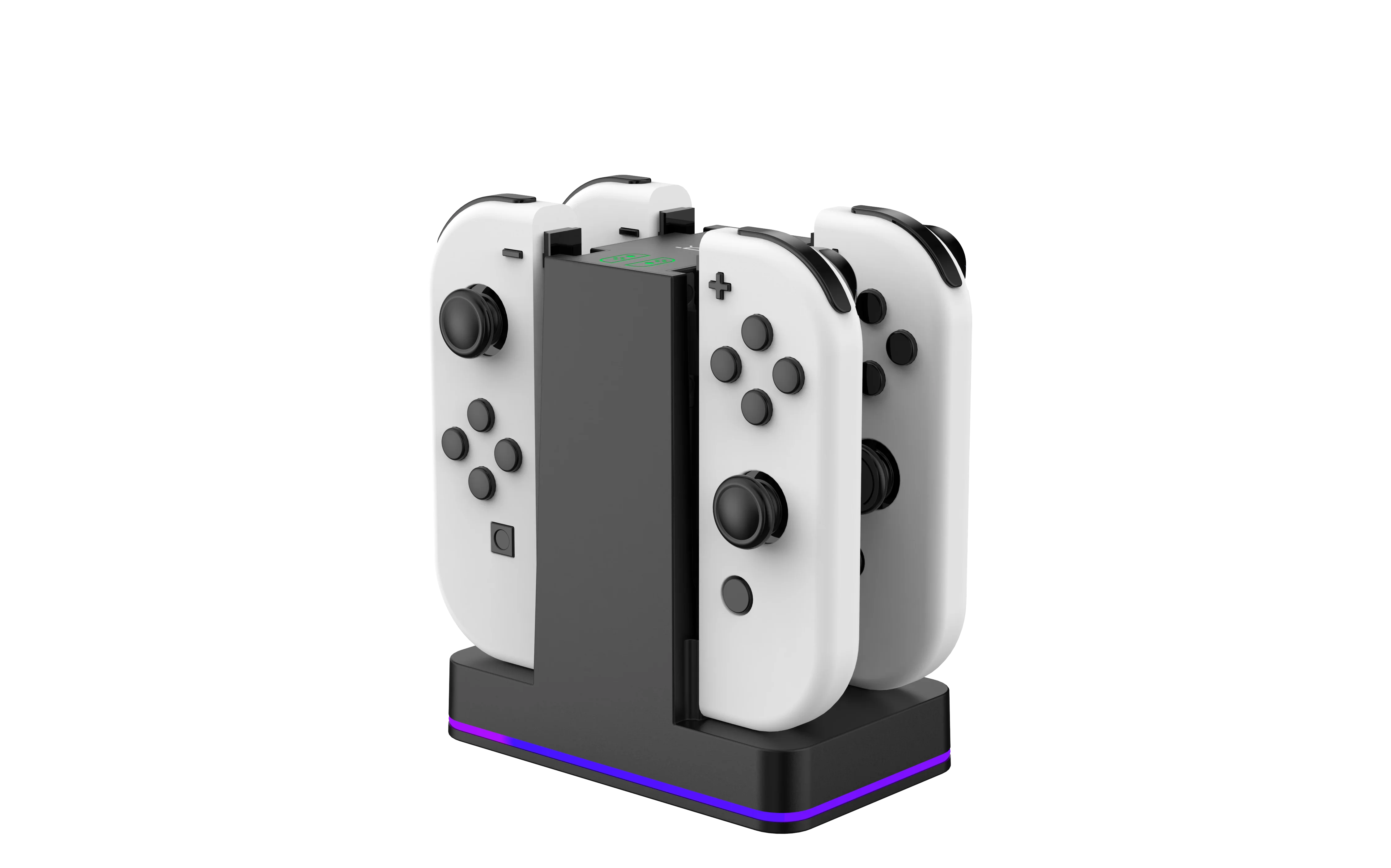 4-In-1 Charger For Switch 1 2 Generation Joycon Dual Charging Dock Portable Game Controller Charger Stand Game Accessories