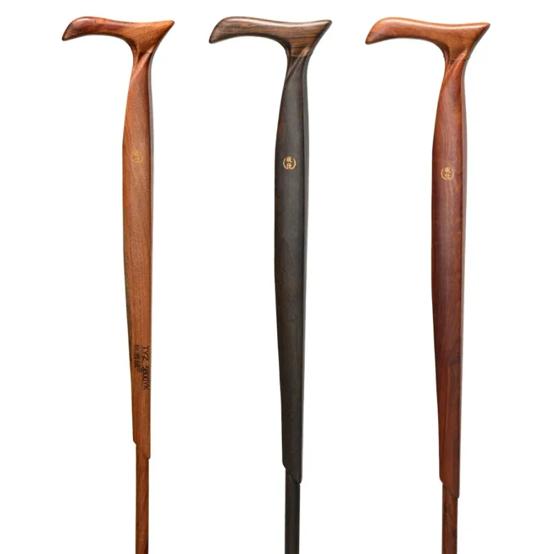 

Костыли из цельного дерева, высококачественные нескользящие трости для пожилых людей, портативное средство для мобильности
