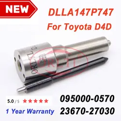 23670-27030 D4D injector nozzle DLLA147P747 (093400-7470) For Toyota Corolla E11 E12 / Avensis DCRI100570 23670-27010
