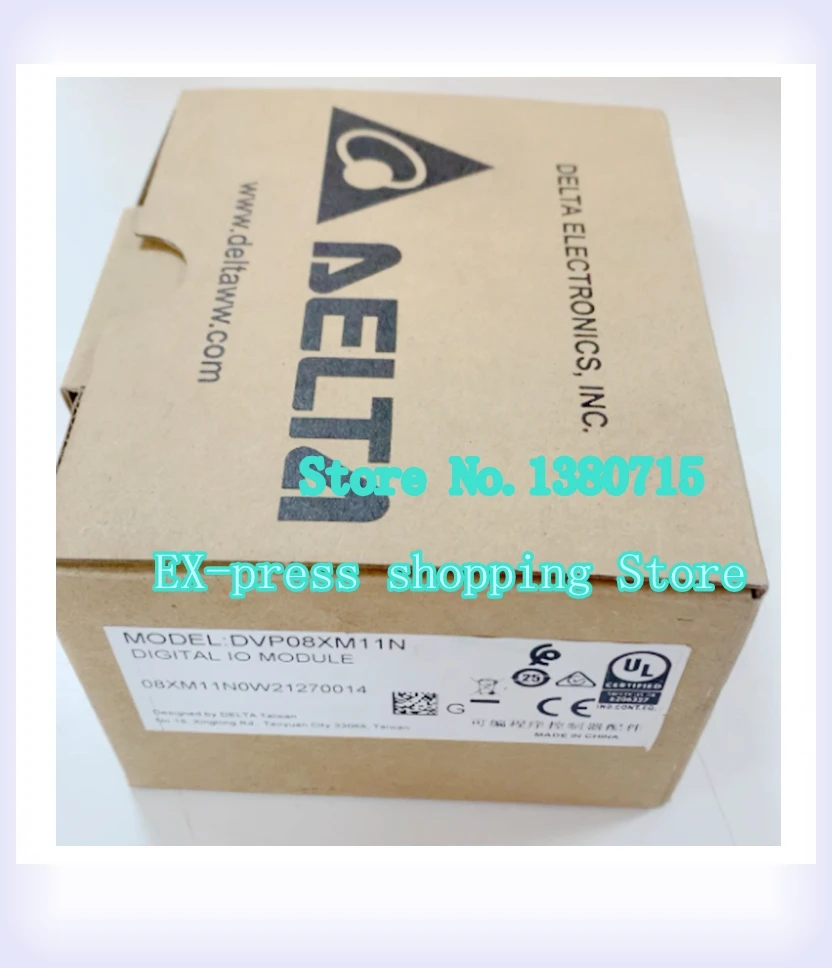 

New DVP08XM11N PLC 8DI Digital Module