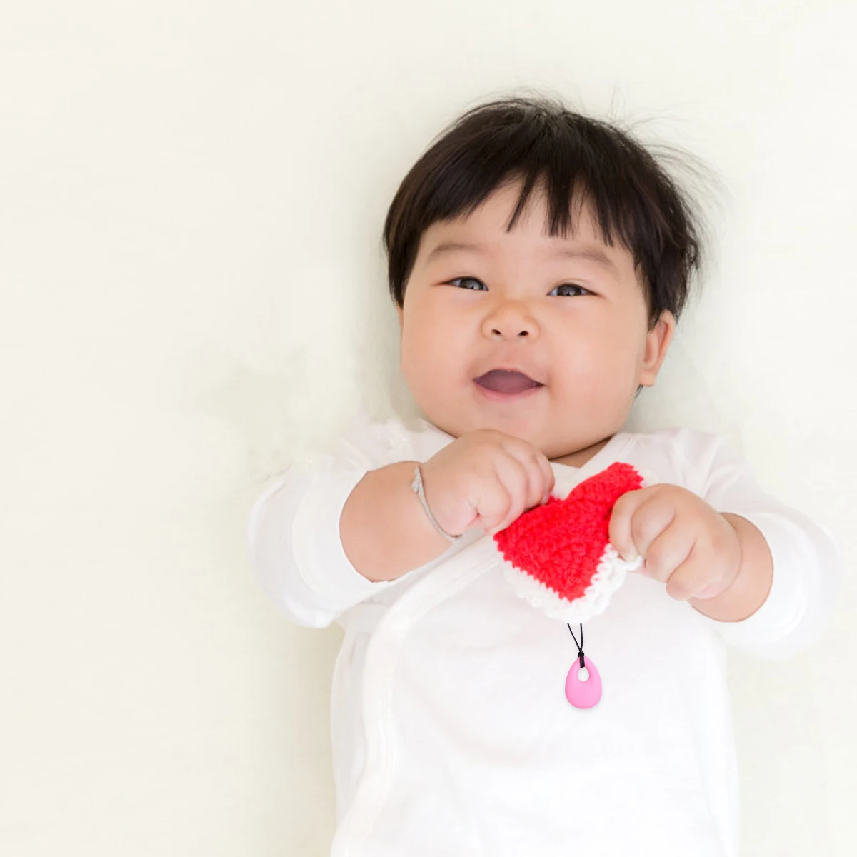 

2 шт. детское силиконовое ожерелье-прорезыватель мягкая жевательная игрушка для новорожденных прорезывание зубов молярная тренировочная подвеска Sky-