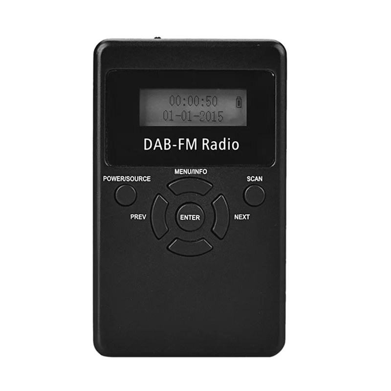 HRD-101 Mini radio digitale DAB portatile DAB+FM Radio Ricevitore FM_BSH