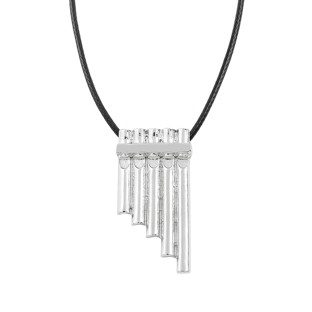 Creative Vintage Jewelry Charm Necklaces Magic Flute Pendant Necklace For Men And Women Jewelry Gift