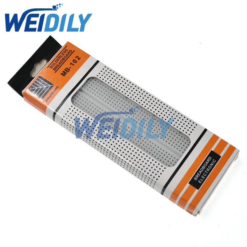 

1PCS Breadboard 830 Point Solderless PCB Bread Board MB-102 MB102 Test Develop DIY New Wholesale