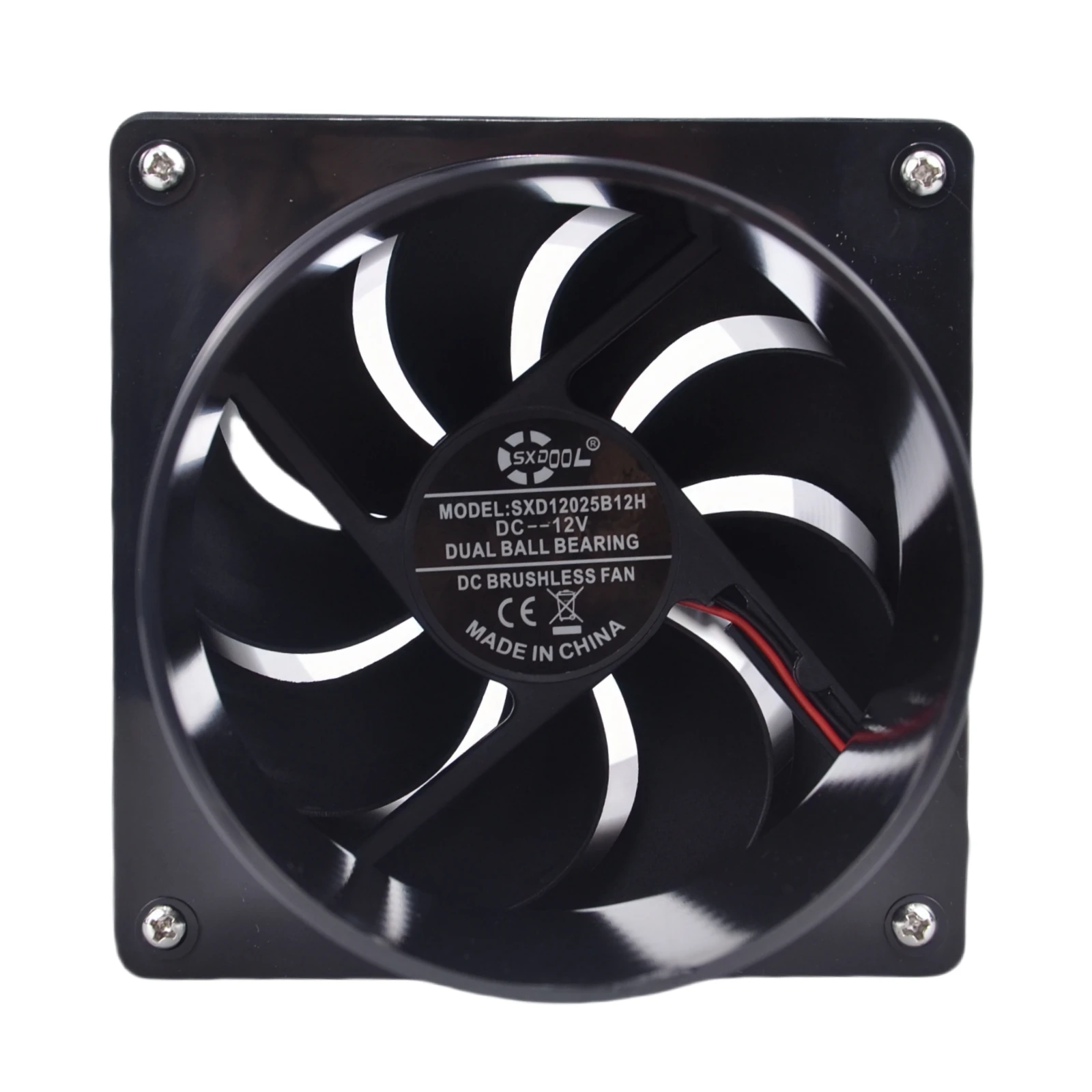 Imagem -05 - Ventilador Exaustor de Ventilação Duto Faça Você Mesmo Tubo Inline Alto Fluxo de ar Controlador de Velocidade Flanges 120x25 mm 100 mm