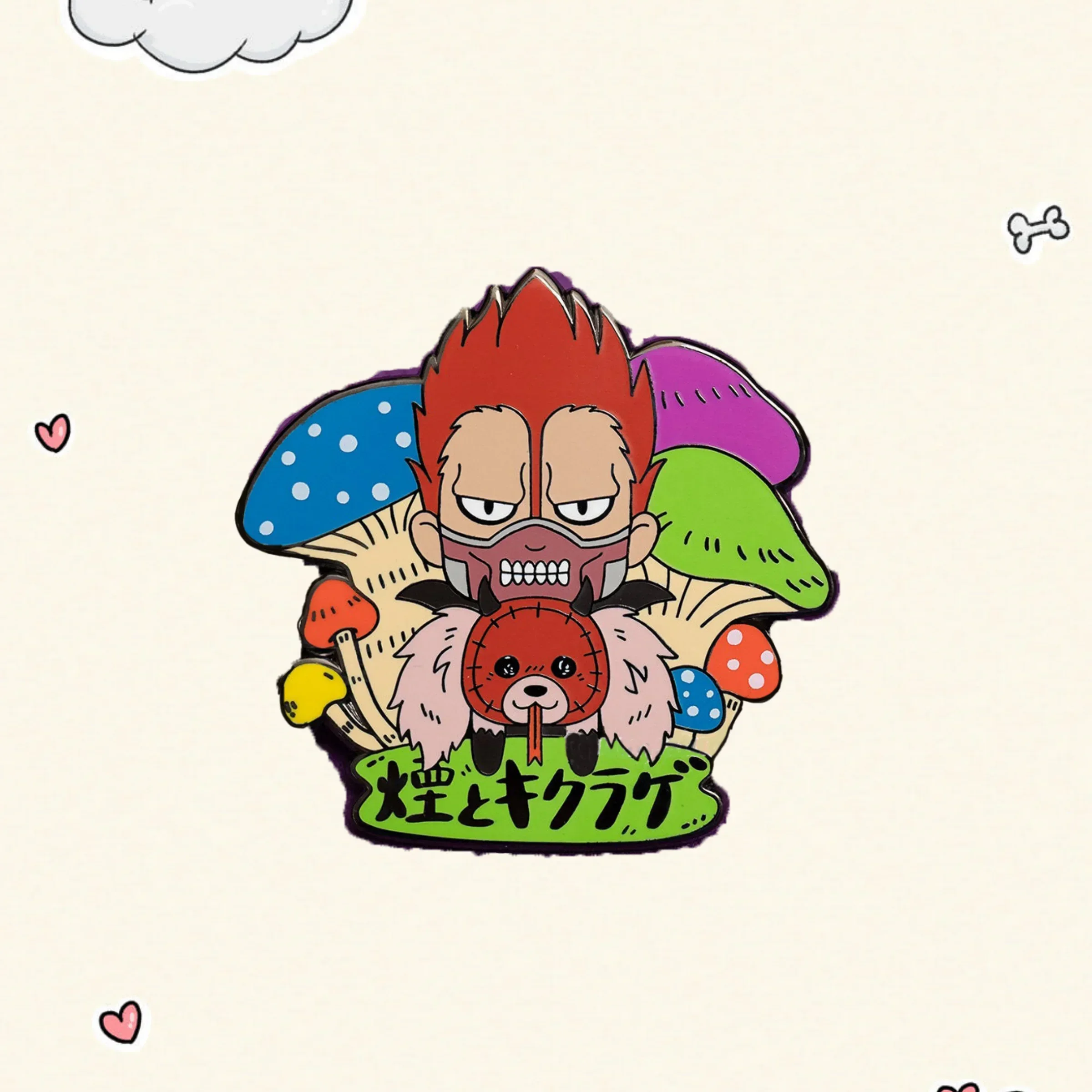 Dorohedoro En x Kikurage Esmalte Pin