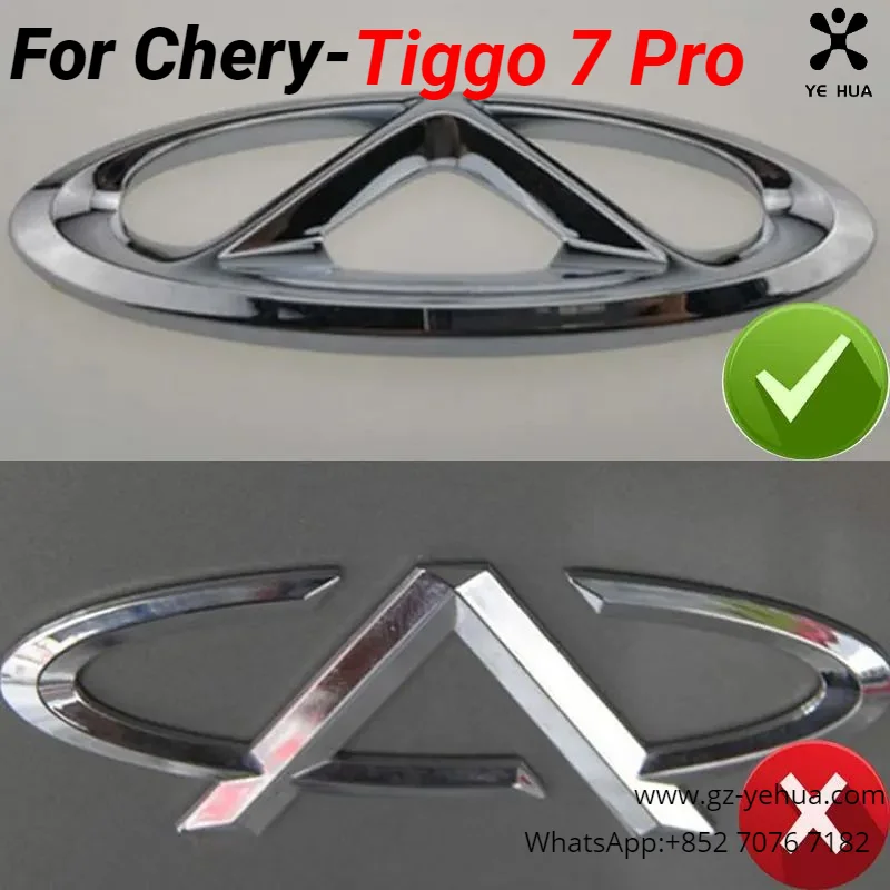 For Chery Tiggo Logo For CHERY TIGGO 3 4 5 7 PRO 8 Arrizo Eastar Maxime Transcom Steering Wheel Black Badge Logo Emblem Cover