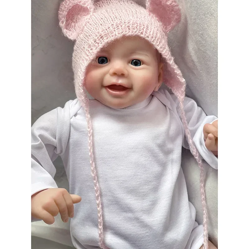 

48CM Baby Doll Emmy Soft Cuddly Body Lifelike 3D Skin with Visible Veins High Quality Handmade Doll