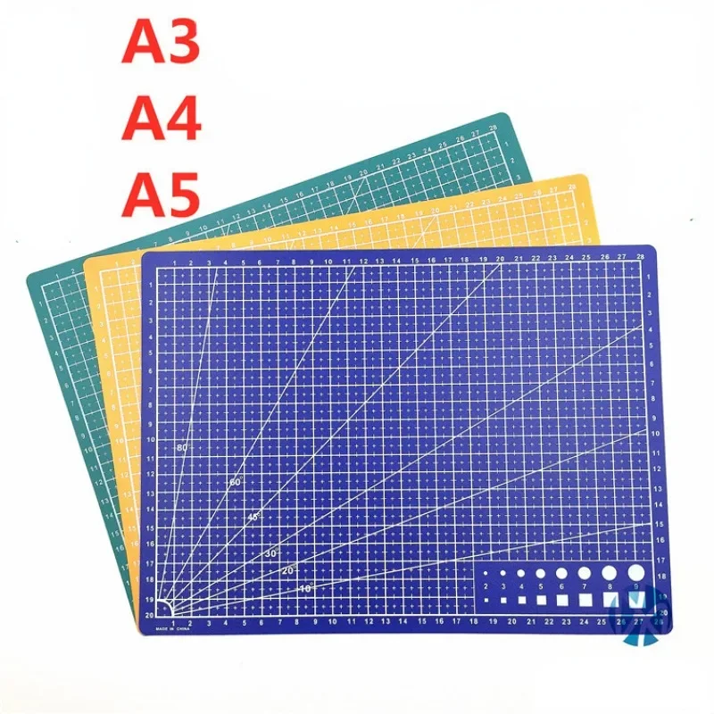 A3 A4 A5 PVC Cutting Mat Workbench Patchwork Sewing Manual DIY Knife Engraving Leather Cut Board Single Side UnderlayCustom logo