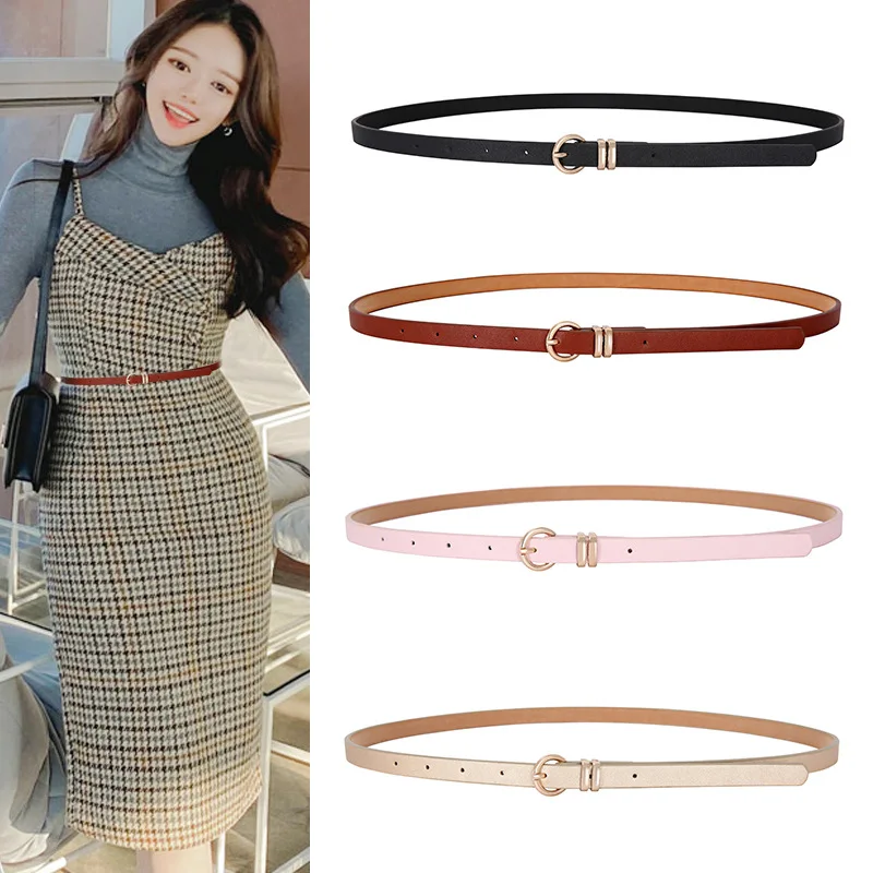 

Jeans Versatile Decorative Leather Belt for Female Fashion Women Belts for Dresses