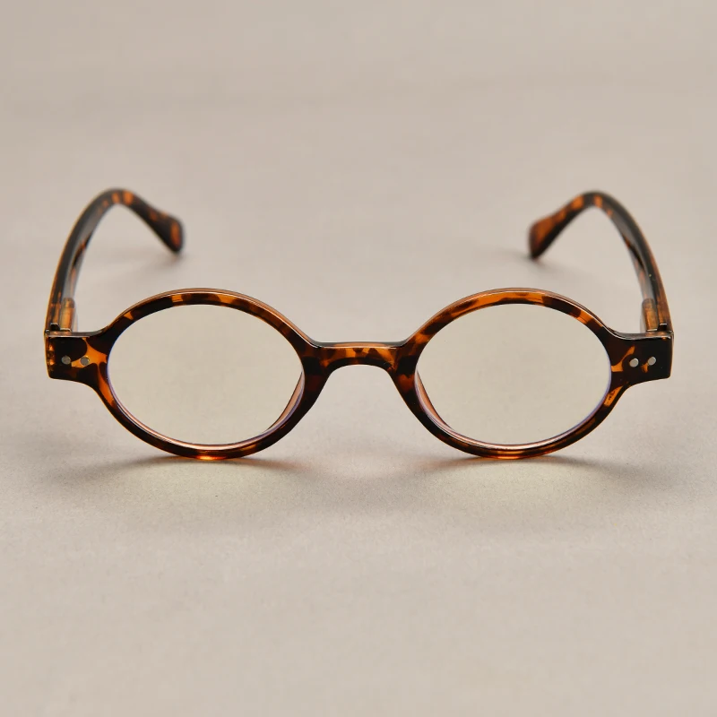 Runde Lesebrille, ultraleichte Presbyopie-Brille mit kleinem Rahmen, blockiert blaues Licht, Hyperopie-Brille +1,0..+4,0 Gafas – Detail 12