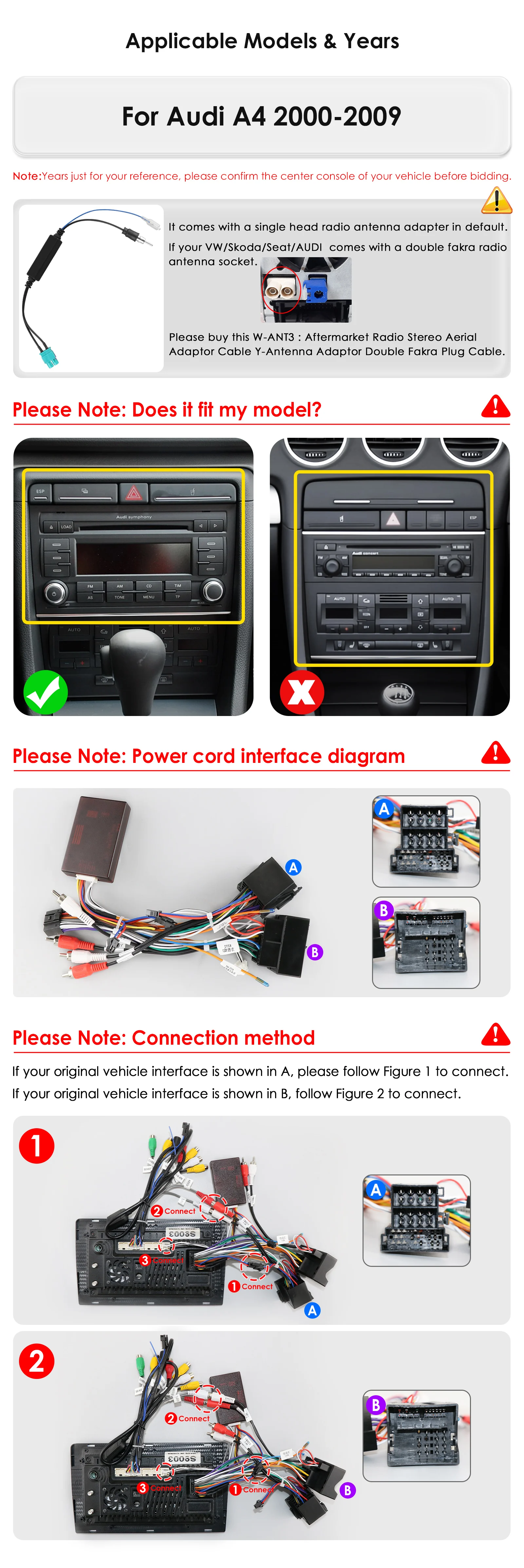 Hizpo 9 "Android 14 Für Audi A4 2000-2009 S4 B6 B7 RS4 Sitz Exeo RS4 Auto Radio multimedia Video Player Navigation 360 Kamera RDS – Detail 5