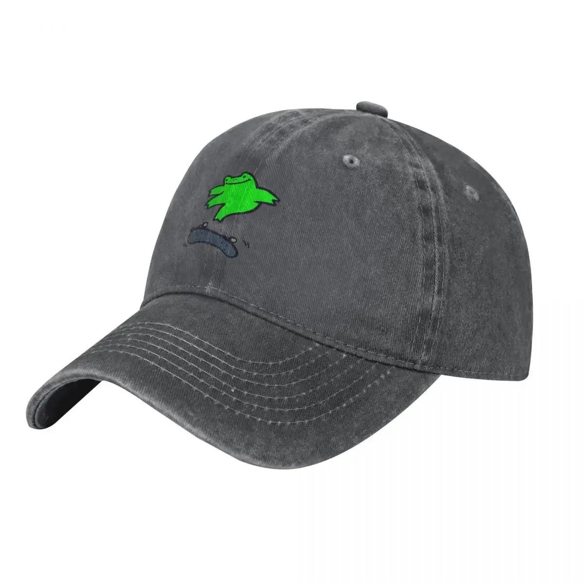 Kickflip Froggy Baseball Cap Uv Protection Solar Hat fun hats Golf Women's Beach Outlet 2025 Men's