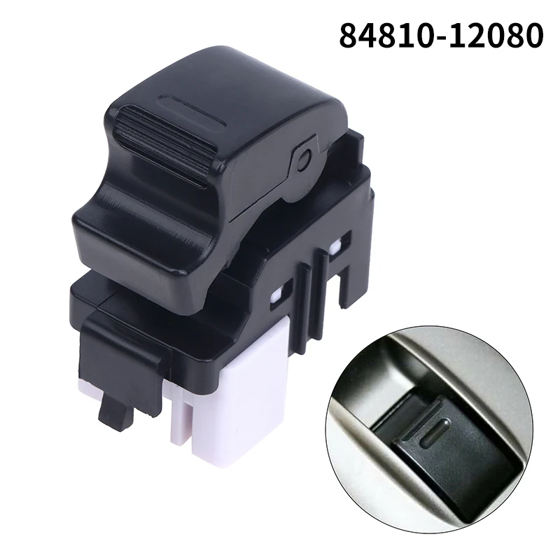 Passenger Side Electric Window Lifter Control Switch Compatible with Toyota Camry Corolla RAV4 Matrix 84810-12080 Car Accessory