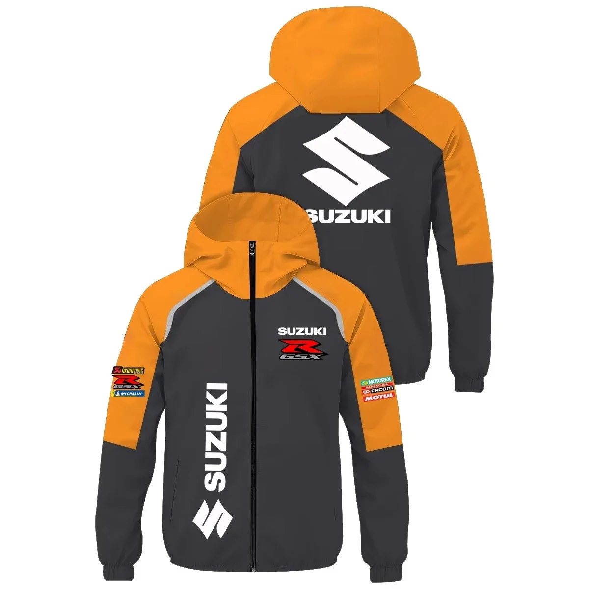 Suzuki GSX Team Uniform Men's Lightweight Motorcycle Jacket Motorcycle Racing Suzuka Endurance Race Outdoor Sports Men Clothing